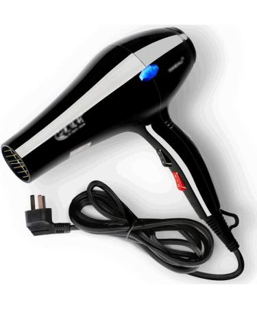 ADITAM 1800W Negative Ions Hair Blow Dryer with Heat Setting Ceramic Hair Dryer Black Double The Comfort - Buy Online on GoSupps.com