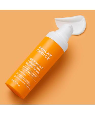 Paula s Choice 25% Vitamin C Serum with Glutathione & Antioxidants Face Serum Improves Discoloration Uneven Tone & Firms All Skin Types Fragrance-Free 1oz - Buy Online on GoSupps.com