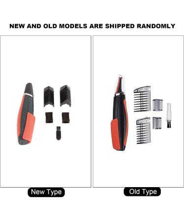 Yinhing Electric Nose Hair Trimmer Multifunctional Beard Trimmer and Hair Clipper with LED Light 2 Combs for Men with Sensitive Skin ORANGE Orange - Buy Online on GoSupps.com