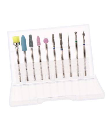 Beavorty nail polisher Remove Nail Bits carbide nail drill bit professional nail drill nail drill bits drill for nails professional cleaning kit nail gel Metal Drilling tool to rotate