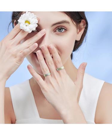 Cigmag Lymphatic Drainage Magnetic Ring - Copper Adjustable with Removal Tool - Gift Box Included (Silver/Gold/Plum) - Buy Online on GoSupps.com