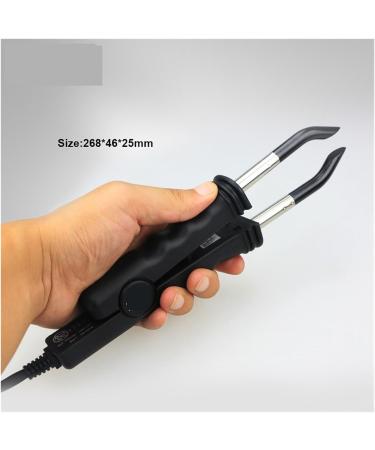 Hair extension iron Hair Extension Fusion Iron Heat Hair Connector Temperature Controllable Iron(Black) - Buy Online on GoSupps.com