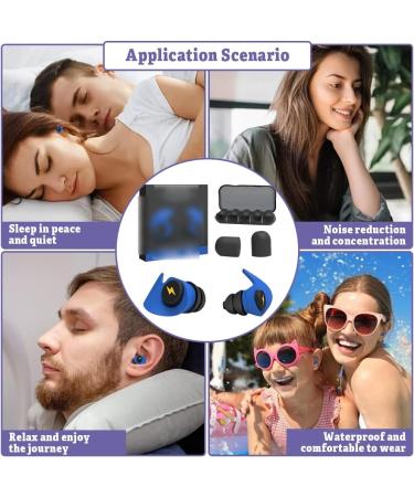 12 PCS Sleep Earplugs - Soft Hearing Protection for Sleeping Travel & Aircraft | Portable Box Included - Buy Online on GoSupps.com