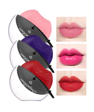 Erinde Lazy Pearl Lipstick  Lip Color Changing Lipstick Tinted Set  Non-Stick Cup  Long Wearing Waterproof Moisturizing Lipstick (030812) Color A