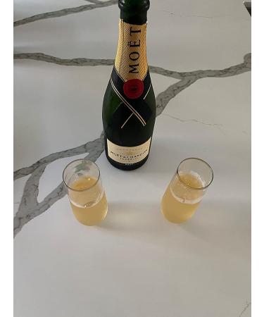 30 Pack Stemless Plastic Champagne Flutes - 9oz Gold Rim - Shatterproof & BPA-Free - Buy Online on GoSupps.com