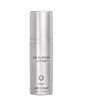 ARCONA AM Blemish Lotion - 3% Salicylic 2% Lactic Acids Tea Tree Extract Witch Hazel Jojoba Seed Oil - Non Irritating Hydrating 1.17 fl oz. Made In The USA