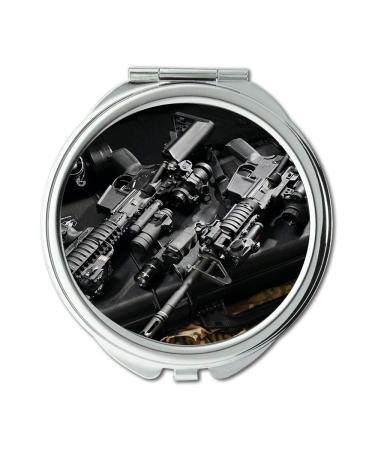 YENDOSTEEN Mirror Compact Mirror gun nerf Round Mirror hd gun s p pocket mirror portable mirror