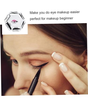 Rachlicy 6 in 1 Eyeliner Stencil for Eyes Cat Liner Makeup Tool with Eye Line Guide Template - Buy Online on GoSupps.com