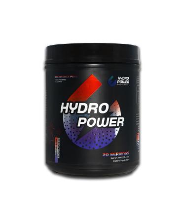 Hydro Power Endurance Fuel High Carb Supplement - Maximize Endurance & Performance with Superior Electrolytes & Calories Mix - Vegan Non-GMO & Gluten Free - Bomb Pop Flavor 20 Serving