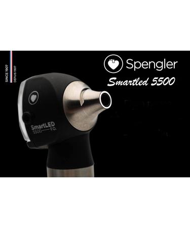 Buy Spengler Smartled 5500 Otoscope - Premium LED & Fiber Optic Medical Diagnostic Tool in Carbon Black | International Shipping Available - Buy Online on GoSupps.com