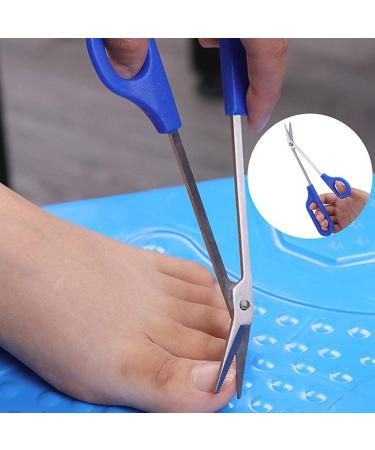 SVAASA Nail Clippers Feet Dead Skin Removal with Long Handle Toenail Clipper Scissor Long Reach Easy Grip Toe Nail Trimmer Pedicure Manicure Tool - Buy Online on GoSupps.com