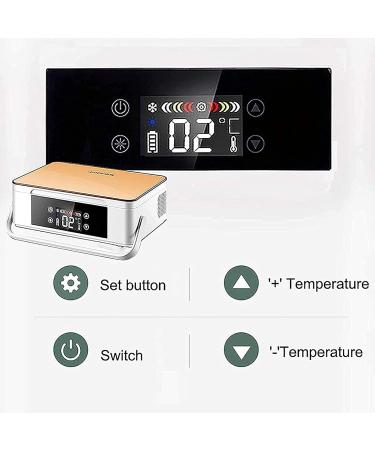 Insulin Cooler Refrigerated Box Portable Car Refrigerated Travel Case Keeping Cooling 2-8 Built-in Rechargeable Lithium Battery for Diabetic Medication Organizer Champagnegold-220V-Battery*1 - Buy Online on GoSupps.com