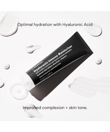 ManCave Hydration+ Skincare Collection Gift Set SPF 20 Protective Moisturiser Face Wash Face Scrub Hyaluronic Face Serum Anti-Fatigue Eye Gel Dermatologically Tested Natural Formulations Vegan - Buy Online on GoSupps.com