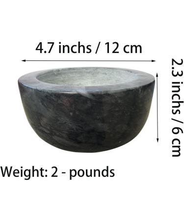 Handmade Black Marble Rasi Bowl for Men | Yepmlrt Shaving Soap & Cream Bowl | Premium Foam Cups with Inner Grooves - Buy Online on GoSupps.com