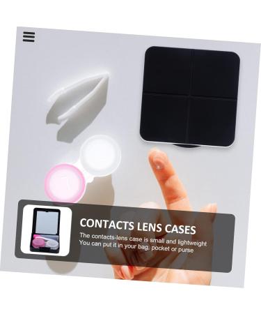 Solustrie Halloween Contact Lens Container - Small Organizer & Storage Case (2-Pack) - CARRATION SUITE Tool Frame - Miss Fr ulein - Perfect Local Storage Solution - Buy Online on GoSupps.com