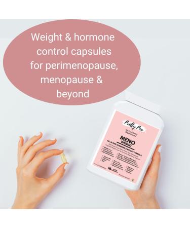 Meno Weight Bloating Relief & Hormone Balance for Women - Menopause Supplements | B6 Vitamins | Hormone Harmony UK - Buy Online on GoSupps.com