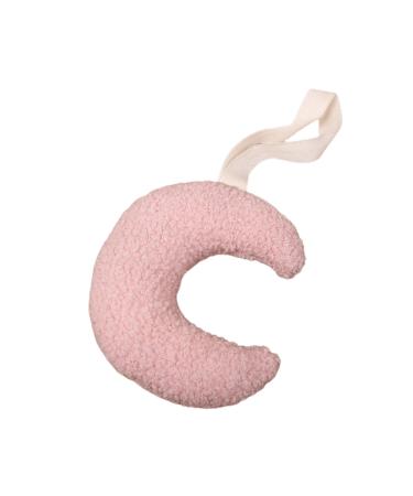 Newwyt baby pacifier clip chain pendant soft moon-shaped pacifier clip holder decorations for hanging ornament for newborn PK