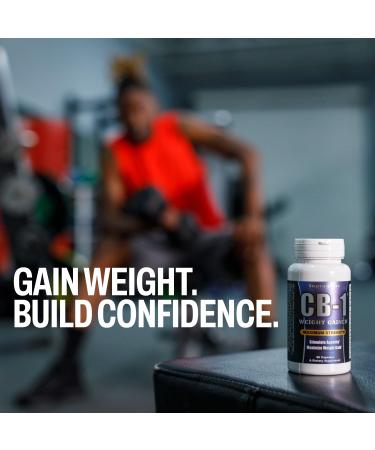 Supragenix CB-1 Weight Gainer Pills (90 Count) | Weight Gain Support for Women & Men | Clinically Tested Appetite Booster | Powerful Mass Gainer - Buy Online on GoSupps.com