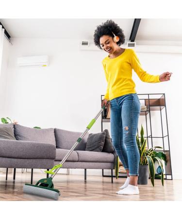 Pine-Sol PVA Sponge Roller Mop | Self-Wringing Easy Squeeze | Telescoping Household Cleaning Tool for Tile, Laminate, Vinyl Floors - Buy Online on GoSupps.com