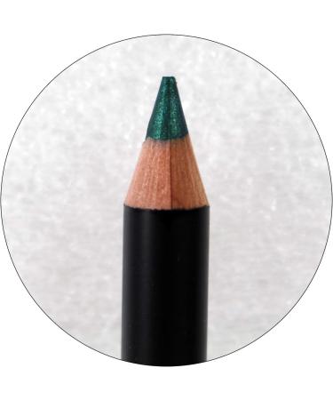  Makki Kohl 06 Emerald Green Metallic Eyeliner - Special Kajal for Inner Lids - Conditioning & Waterproof - Hypoallergenic Sensitive Eyes - Buy Online on GoSupps.com