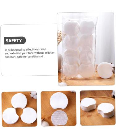 FRCOLOR 600pcs Pearl Pattern Makeup Remover Pads | Lint-Free Facial Cleansing Wipes | Non-Woven Cosmetic Cloths - 5.8x5.8cm - Buy Online on GoSupps.com