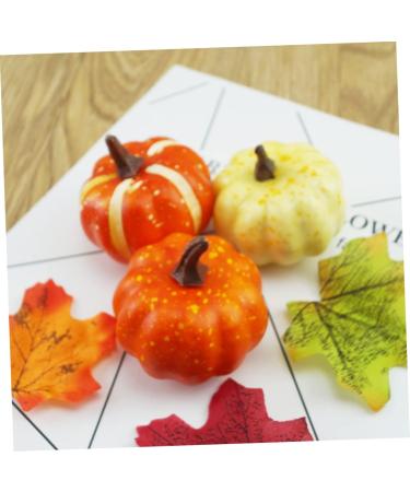 Garneck 24 Pcs Pumpkin Decor Foam Pumpkin Fake Pumpkin Halloween Pumpkin Artificial Pumpkin Party Pumpkin Thanksgiving Party Decoration Ornament Faux Pumpkin Decorate Little Pumpkin - Buy Online on GoSupps.com