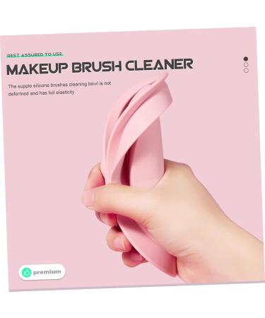 Beaupretty 1 Set makeup brush cleaning laundry drying rack collapsible makeup brush scrubber bowl esponjas para maquillaje makeuo makeup sponge tool cleaning mat fold Silicone cleaning rack - Buy Online on GoSupps.com