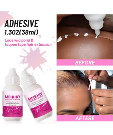 Wig Glue for Front Lace Wigs - Waterproof Super Hold, Fast Drying, Perspiration Resistant (1.3oz) - Buy Online on GoSupps.com
