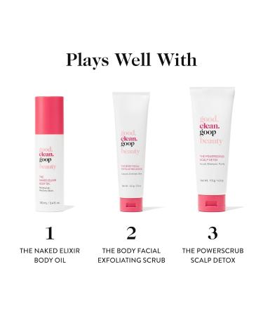 good.clean.goop beauty The Body Smoother Replenishing Cream | Hydrating Moisturizer for Dry Skin | Ceramides Cupuacu Butter & Avocado Oil | Fine Lines and Wrinkles Treatment | Cruelty-Free | 4 oz - Buy Online on GoSupps.com