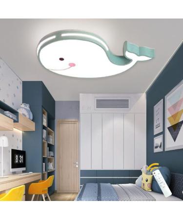 Shop Aoeh LED Ceiling Lamp 60cm - Dophinform Green Suspension Light for Kids' Bedrooms | Dimmable Room Lighting for Children - Buy Online on GoSupps.com