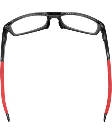 Replacement Temples Arms Legs for Oakley Crosslink Pitch Glasses - Gray Smoke - Red | International Shipping Available - Buy Online on GoSupps.com