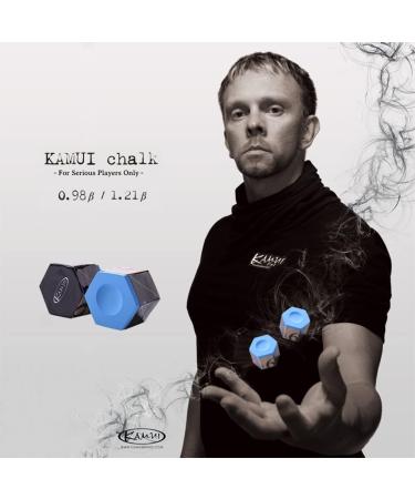 Kamui Roku Premium Light Blue Pool Carom Cue Stick Chalk - 1 Piece - Buy Online on GoSupps.com