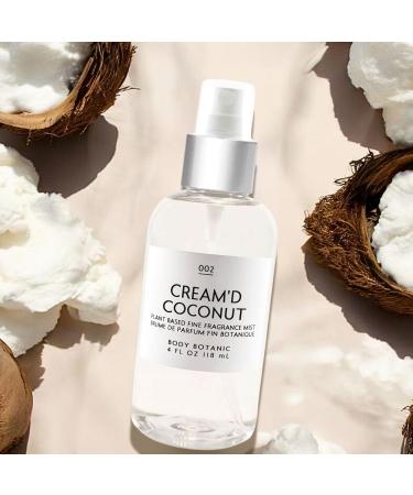 Cream'd Coconut Fine Fragrance Mist 4 Fl Oz 118 mL - an Irresistible Blend of Coconut Milk Fresh Coconut Cashmere and Vanilla Noir - Buy Online on GoSupps.com