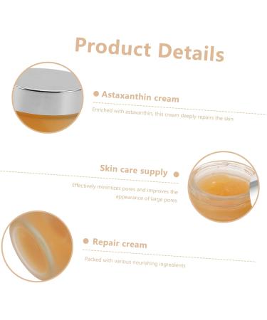 Didiseaon Astaxanthin Cream Women Brightening Cream Facial Skin Brightening Skin Brightening in Travel Size Astaxanthin Shrink Facial Repair Paste 1 - Buy Online on GoSupps.com