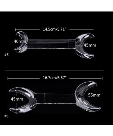 Intraoral Cheeklip T-Shape Double Roller - Transparent Mouth Opener & Teeth Retractor for Dental Care | International Shipping Available - Buy Online on GoSupps.com