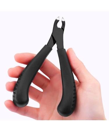 SVAASA Nail Clippers Toe Nail Clippers Stainless Steel Nail Correction Thick Ingrown Toenails Nippers Cutters Dead Skin Dirt Remover Pedicure Tool - Buy Online on GoSupps.com