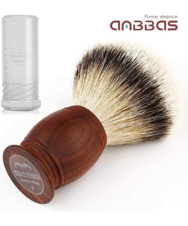 Absbas 4.9 Silberspitz Dachshaar Shaving Brush & Dalbergia Holder - Men's Perfect Shave Gift Set - Buy Online on GoSupps.com