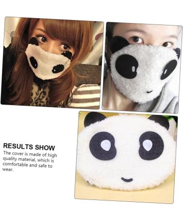 Mobestech 2pcs Warm Panda Sleep Mask for Kids | Soft Cotton Eye Mask | Child-Friendly Barak Face Design - Perfect for Travel & Relaxation - Buy Online on GoSupps.com
