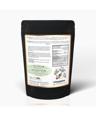 TEA RITUALS Black tea Loose leaf tea Gingerbread Cookie flavor-Christmas & New Year Special (40+cups 2.5g/tsp per 100gms) Brew Hot- Resealable - Buy Online on GoSupps.com