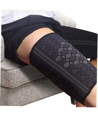 Yardwe Thigh Protector - 2 Pcs Knit Leg Warmers for Hamstring & Groin Support | High Elasticity Sports Gear - Buy Online on GoSupps.com