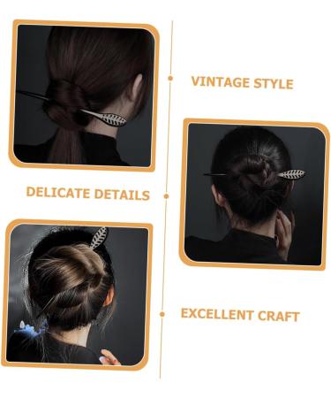 minkissy Hair Clips for Girls Chopsticks Hair Jewelry Vintage Hair Stick Hair Chopstick Chinese Hair Sticks Girls Hair Bun Stick Hair Styling Tools Accessories Wood Women's Ebony - Buy Online on GoSupps.com