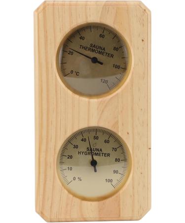 Precise 2-in-1 Sauna Thermometer & Hygrometer | Ideal Temperature & Humidity Measurement for Perfect Sauna Conditions - International Shipping - Buy Online on GoSupps.com