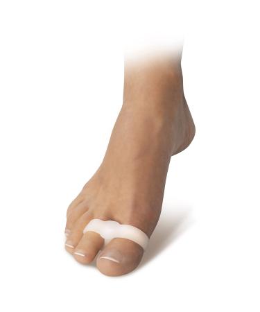 Gel double ring toe corrector 2 pieces prevents friction