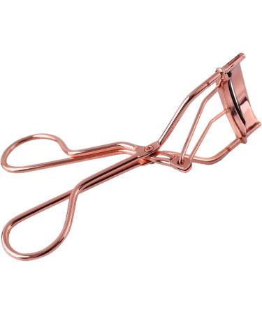 Bsowte 1pc Rose Gold Makeup Eyelash Curler Curling Stainless Steel Grip Eyelash Clip Eyelash Cosmetic Makeup Tools Accessories - Buy Online on GoSupps.com