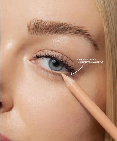 FITGLOW Beauty Vegan Eyeliner Pencil - Natural Woman-Owned Clean Beauty | 1.1g Beige - Buy Online on GoSupps.com