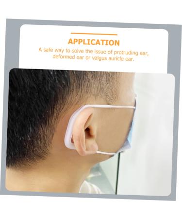 KOMBIUDA Auricle Corrector Invisible Tape - 5 Pairs | Silicone Patch for Ear Mold Support | Valgus Protruding Ear Correction Bracket - Buy Online on GoSupps.com