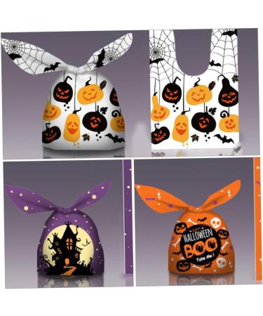 Alipis 320 Pcs Bunny Ears Candy Bag Pumpkin Treat Bags Halloween Candy Bags Sugar Bag Checkered Eva - Buy Online on GoSupps.com