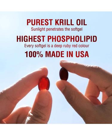 LABO Nutrition Perfect Krill EX - Ultra Strength Antarctic Krill Oil with Choline, Astaxanthin, Omega 3 - Heart & Joint Support - 60 Softgels - Buy Online on GoSupps.com