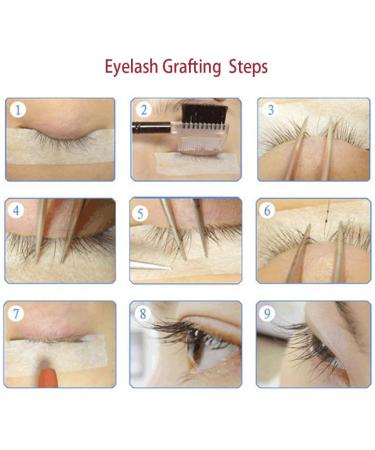 100 Pieces Eyelash Extension Eye Pads | Non-Woven Under Eye Tinting Tools for Lash Extensions - Buy Online on GoSupps.com