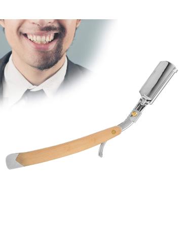 Men's Straight Razor - Portable Stainless Steel Manual Shaver & Blade-Free Trimmer - Buy Online on GoSupps.com